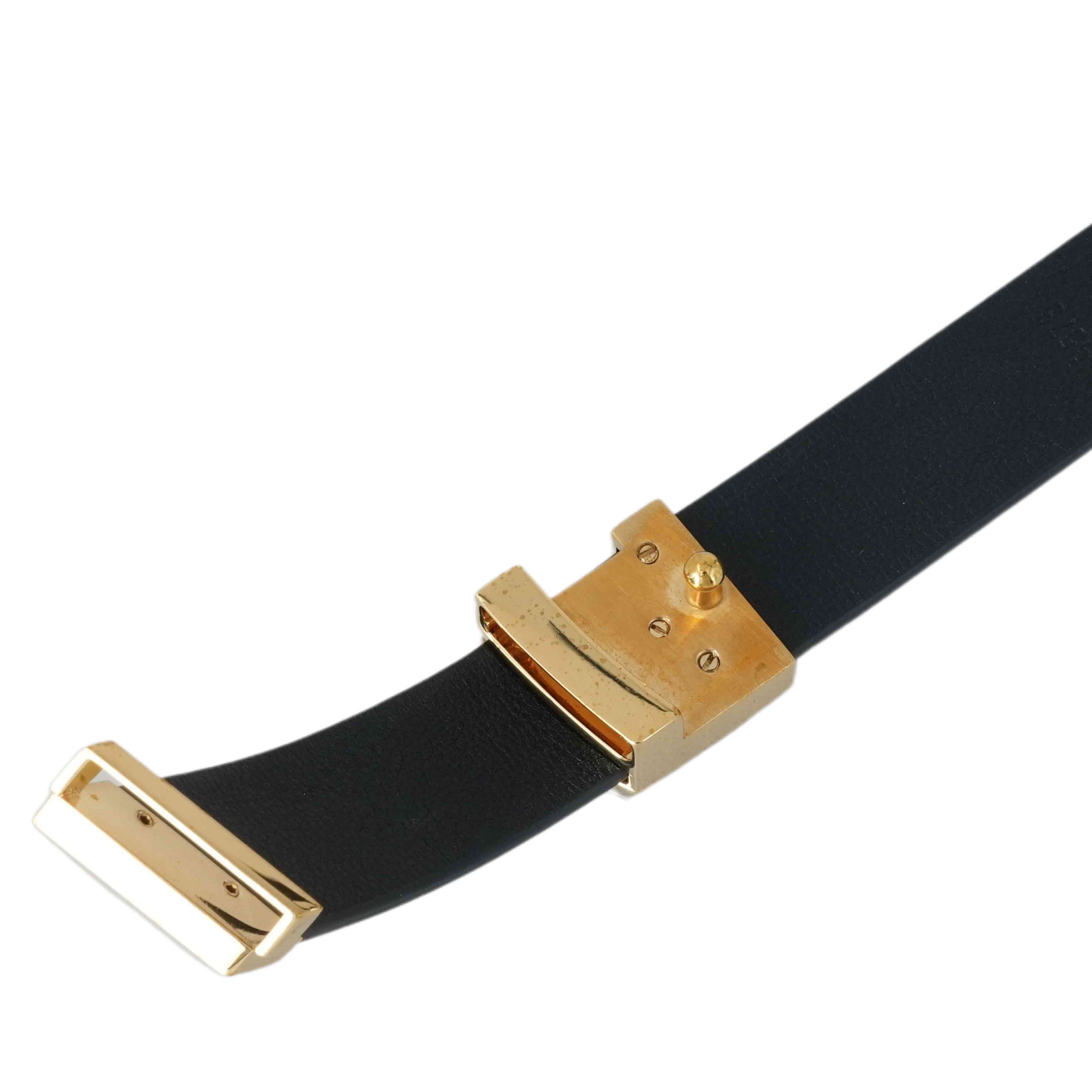 LOUIS VUITTON(USED)루이비통 M9578V LV 이니셜 꾸뛰르 벨트